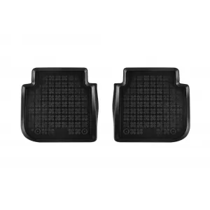 Specific rubber mats suitable for Honda CR-V HeV after 2023, 4-piece set, black color-image-6214623