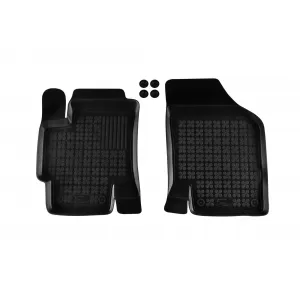 Mochete din cauciuc specifice, potrivite pentru Kia Rio 2005-2011, set de 4 piese, culoare neagră-image-6214642