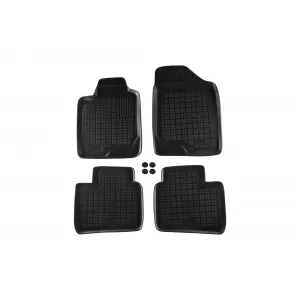 image-4-Specific rubber mats suitable for Kia Magentis 2006-2010, 4-piece set, black color