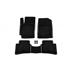 image-23-Specific rubber mats suitable for Kia Stonic after 2017, 3-piece set, black color