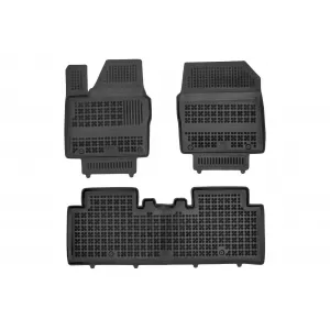 Mochete din cauciuc specifice, potrivite pentru Kia EV6 după 2023, set de 3 piese, culoare neagră-image-6214801