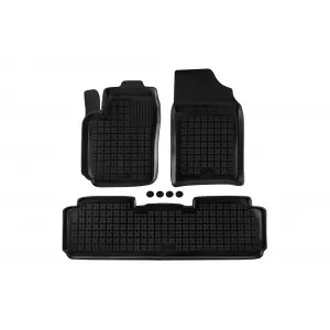 image-33-Specific rubber mats suitable for Citroen Xsara Picasso 1999-2010, 3-piece set, black color