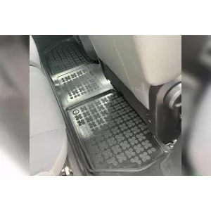 Mochete din cauciuc specifice, potrivite pentru Citroen Berlingo, Peugeot Partner 2008-2018, set de 3 piese, culoare neagră-image-6214883