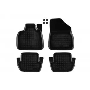 image-48-Specific rubber mats suitable for Citroen DS5 2011-2015, 4-piece set, black color