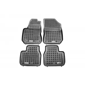 image-50-Specific rubber mats suitable for Citroen C4 Cactus after 2014, 4-piece set, black color