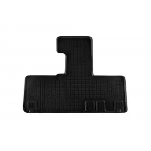 image-52-Specific rubber mat suitable for Citroen Spacetourer, Opel Zafira Life, Peugeot Traveller, Toyota Proace Verso after 2016, for second row seats, 1-piece set, black color
