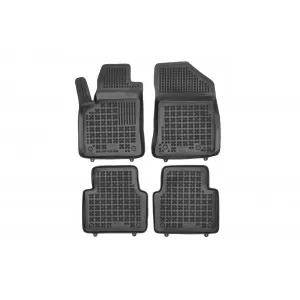 image-53-Specific rubber mats suitable for Citroen C3 Aircross 2017-2024, 4-piece set, black color