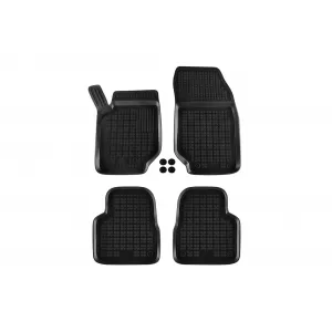 image-55-Specific rubber mats suitable for Citroen C4 after 2020, 4-piece set, black color