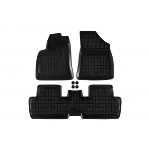 image-58-Specific rubber mats suitable for Peugeot 3008 2009-2016, 3-piece set, black color