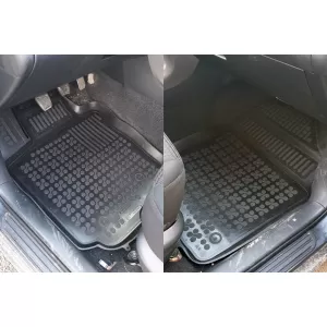 Mănuși din cauciuc specifice, potrivite pentru Toyota Rav4 2006-2012, set de 3 piese, culoare neagră-image-6215098