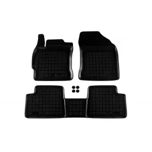 image-11-Specific rubber mats suitable for Toyota Auris, Auris Hybrid 2012-2018, 3-piece set, black color