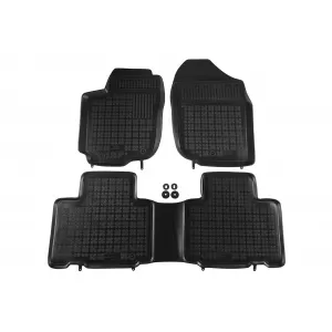 Mochete din cauciuc specifice, potrivite pentru Toyota Rav4 2013-2018, set de 3 piese, culoare neagră-image-6215182