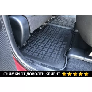 Mochete din cauciuc specifice, potrivite pentru Toyota Rav4 2013-2018, set de 3 piese, culoare neagră-image-6215189