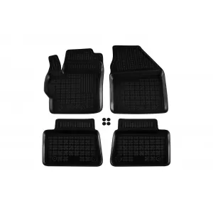 image-27-Specific rubber mats from Rezaw-Plast suitable for Toyota Yaris for all models with Hybrid 2020-2024, 4-piece set, black color