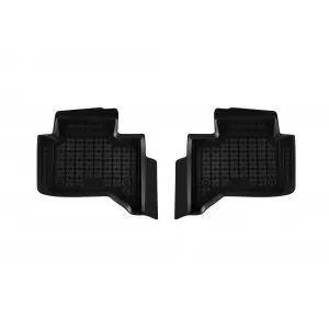 Specific rubber mats suitable for Land Cruiser J250 after 2024, 4-piece set, black color-image-6215356