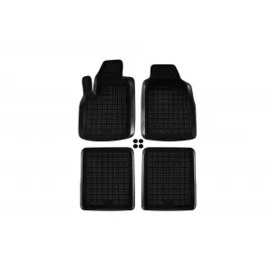image-41-Specific rubber mats suitable for Fiat Panda 2003-2012, 4-piece set, black color