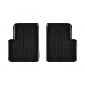 Mochete din cauciuc specifice, potrivite pentru Fiat 500 după 2007, set de 4 piese, culoare neagră-image-6215389