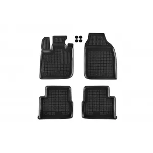 Mochete din cauciuc specifice, potrivite pentru Fiat 500e după 2020, set de 4 piese, culoare neagră-image-6215450