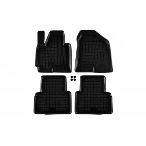 image-56-Specific rubber mats suitable for Hyundai iX35 2010-2015, 4-piece set, black color