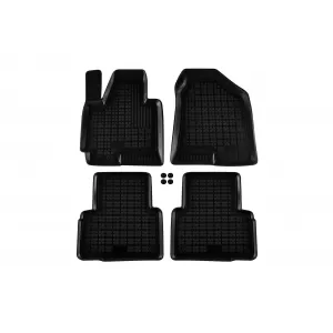 Mochete din cauciuc specifice, potrivite pentru Hyundai iX35 2010-2015, set de 4 piese, culoare neagră-image-6215480