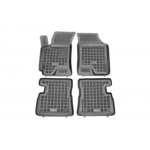 image-57-Specific rubber mats suitable for Hyundai Getz 2002-2011, 4-piece set, black color