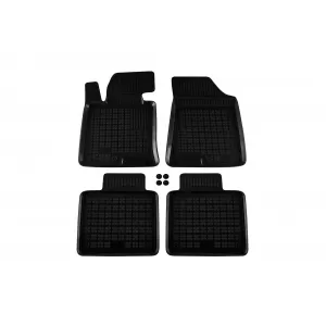image-59-Specific rubber mats suitable for Hyundai i40 2011-2019, 4-piece set, black color