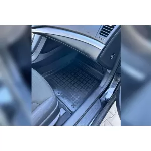 Mănuși din cauciuc specifice, potrivite pentru Hyundai i40 2011-2019, set de 4 piese, culoare neagră-image-6215511
