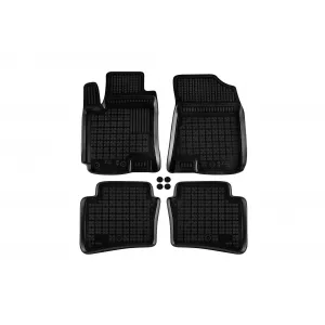 Mochete din cauciuc specifice, potrivite pentru Hyundai i20 2014-2020, set de 4 piese, culoare neagră-image-6215543