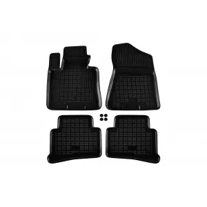 image-65-Specific rubber mats suitable for Hyundai Tucson 2015-2020, Kia Sportage 2015-2018, 4-piece set, black color