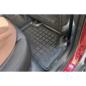 Mochete din cauciuc specifice, potrivite pentru Hyundai Kona Electric 2018-2023, set de 4 piese, culoare neagră-image-6215628