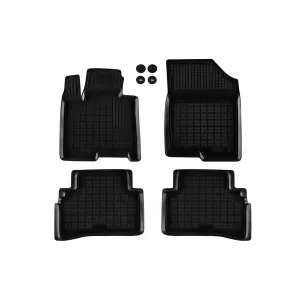 image-0-Specific rubber mats suitable for Hyundai Tucson PHeV after 2024, 4-piece set, black color