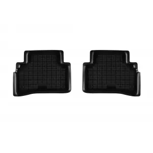 Specific rubber mats suitable for Hyundai Tucson PHeV after 2024, 4-piece set, black color-image-6215654