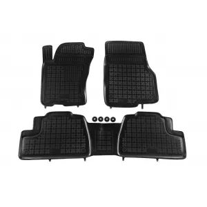 image-5-Specific rubber mats suitable for Mercedes ML W163 1998-2005, 3-piece set, black color