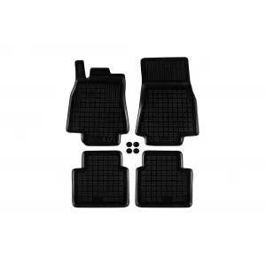 image-7-Specific rubber mats suitable for Mercedes B class W245 2005-2011, 4-piece set, black color