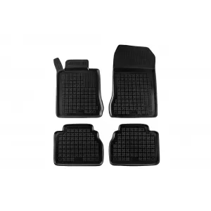 image-13-Specific rubber mats suitable for Mercedes E class W210 1995-2003, 4-piece set, black color
