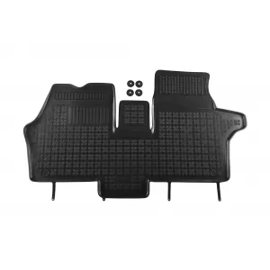 image-18-Specific rubber mat suitable for Mercedes Vito 1995-2003, 1-piece set, black color