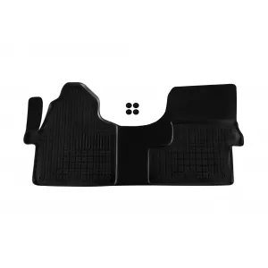 image-23-Specific rubber mat suitable for Mercedes Sprinter 2006-2020, VW Crafter 2006-2016, 1-piece set, black color