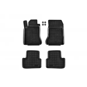 image-24-Specific rubber mats suitable for Mercedes A class W176, GLA 2012-2019, 4-piece set, black color