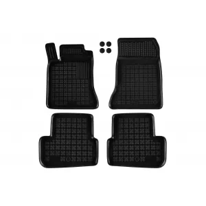 image-45-Specifikus gumiszőnyeg Mercedes CLA C117 2013-2019, 4 részes szett, fekete