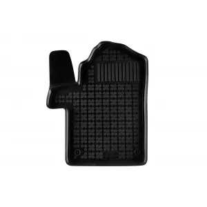 Specific rubber mats suitable for Mercedes Vito W447 after 2014, 2-piece set, black color-image-6215793