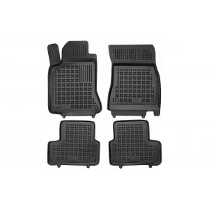 Mochete de cauciuc specifice, potrivite pentru Mercedes CLA C118 Shooting Brake după 2019, set de 4 piese, culoare neagră-image-6215864