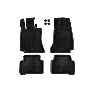 Mochete din cauciuc specifice, potrivite pentru Mercedes E class W214 după 2023, set de 4 piese, culoare neagră-image-6215880