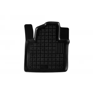 Specific rubber mats suitable for Nissan NV200 after 2009, 3-piece set, black color-image-6215961