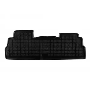 Specific rubber mats suitable for Nissan NV200 after 2009, 3-piece set, black color-image-6215963