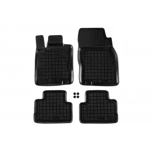 Mochete din cauciuc specifice, potrivite pentru Nissan Qashqai după 2014, set de 4 piese, culoare neagră-image-6215983