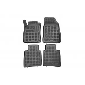 image-59-Specific rubber mats suitable for Nissan Pulsar after 2014, 4-piece set, black color