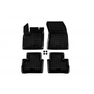 image-62-Specific rubber mats suitable for Nissan Qashqai Crossover after 2021, 4-piece set, black color