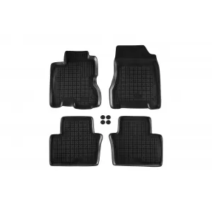 image-69-Specific rubber mats suitable for Renault Koleos 2008-2015, 4-piece set, black color