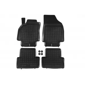 image-70-Specific rubber mats suitable for Renault Fluence after 2010, 4-piece set, black color
