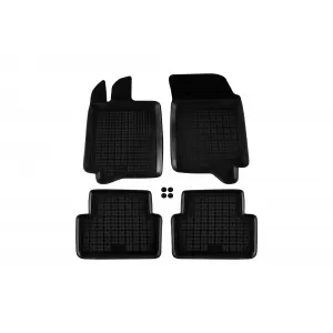 image-71-Specific rubber mats suitable for Renault Laguna 2001-2007, 4-piece set, black color